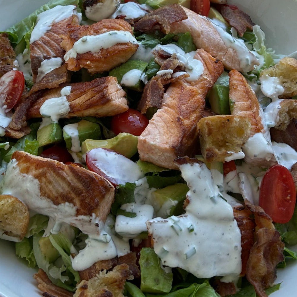 Atlantic Salmon BLT & Avocado Salad