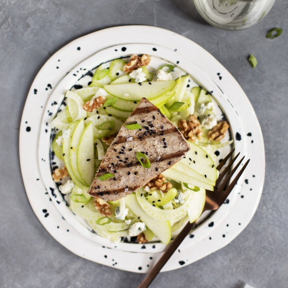 Grilled Tuna with Apple Fennel Salad – Blue Circle Foods