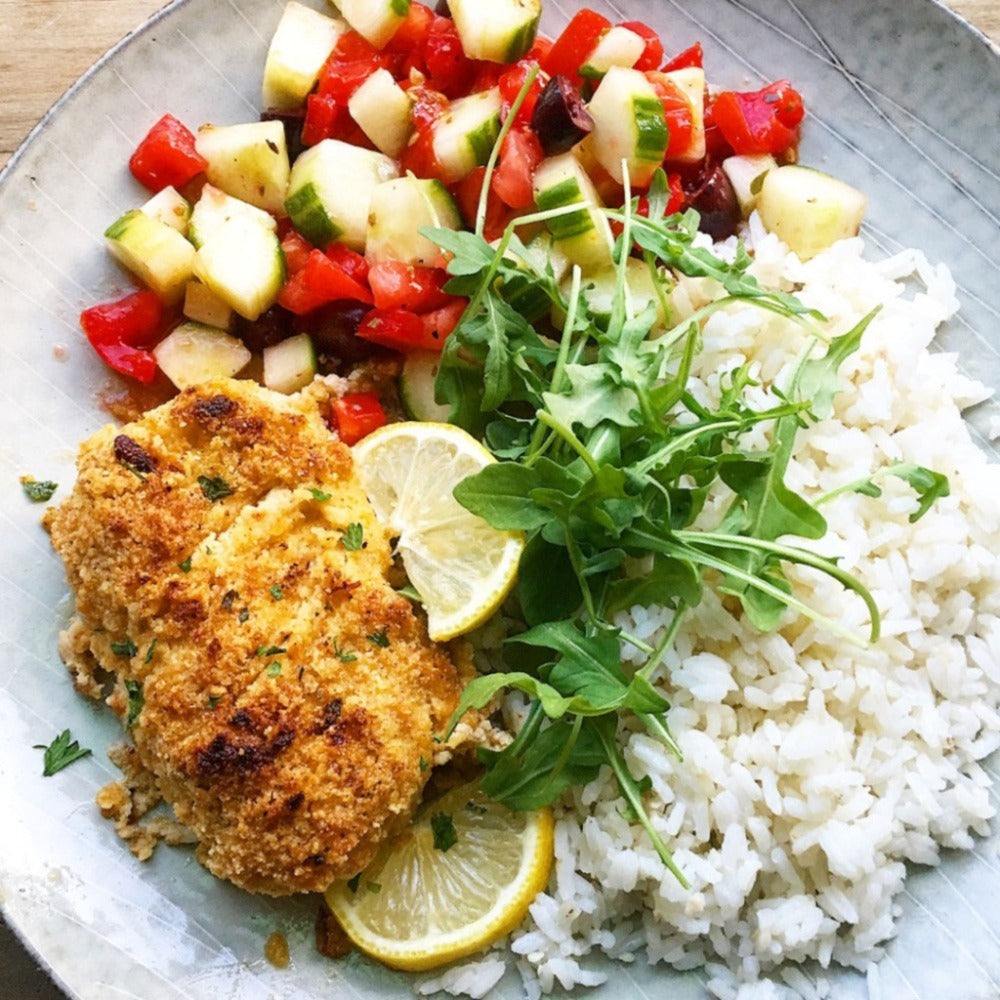 Almond Crusted Baked Cod