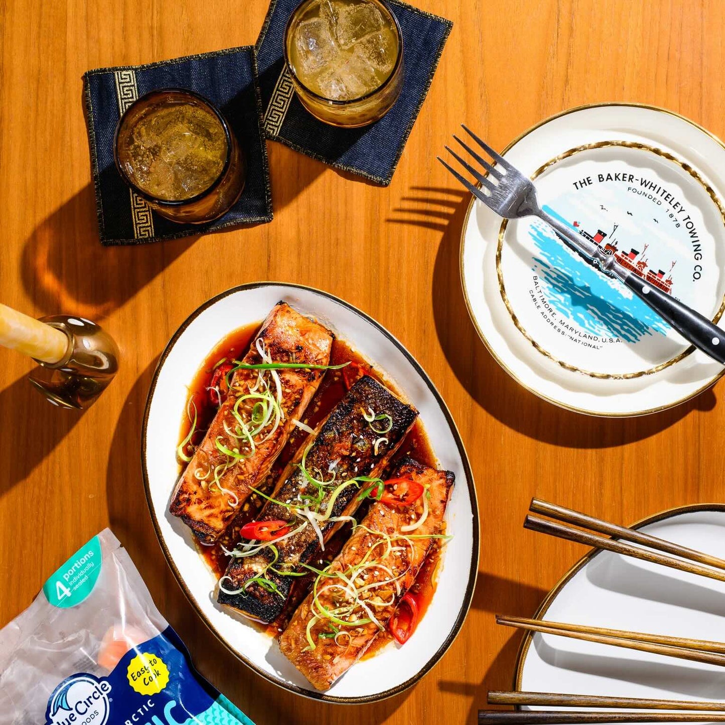 Ginger Soy Glazed Salmon