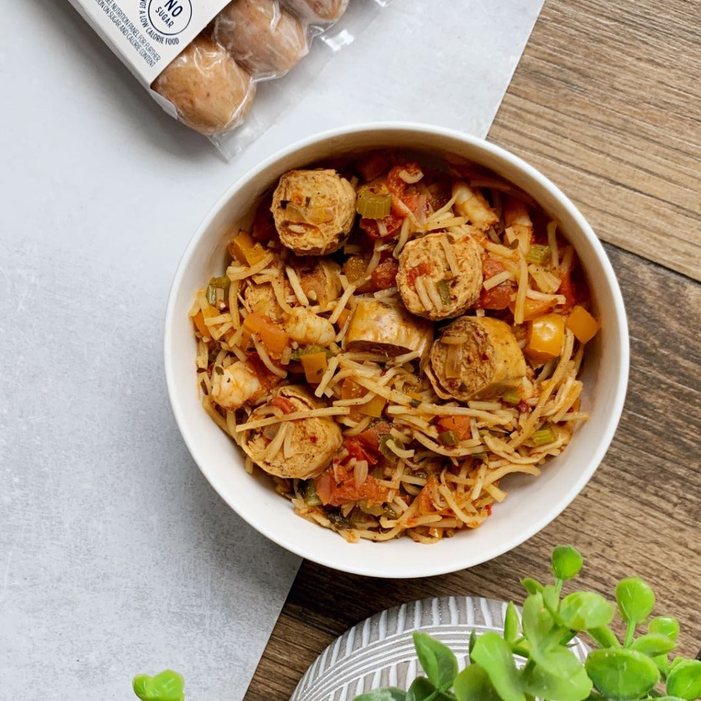Salmon Sausage Jambalaya Blue Circle Foods
