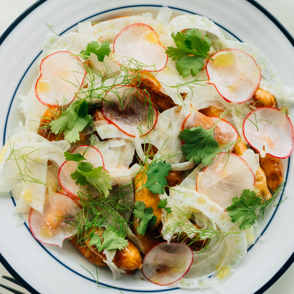 Salmon Shorties Rice Bowl