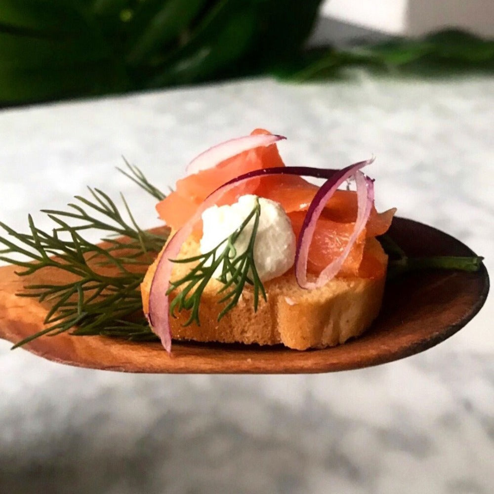 Smoked Salmon Crostinis