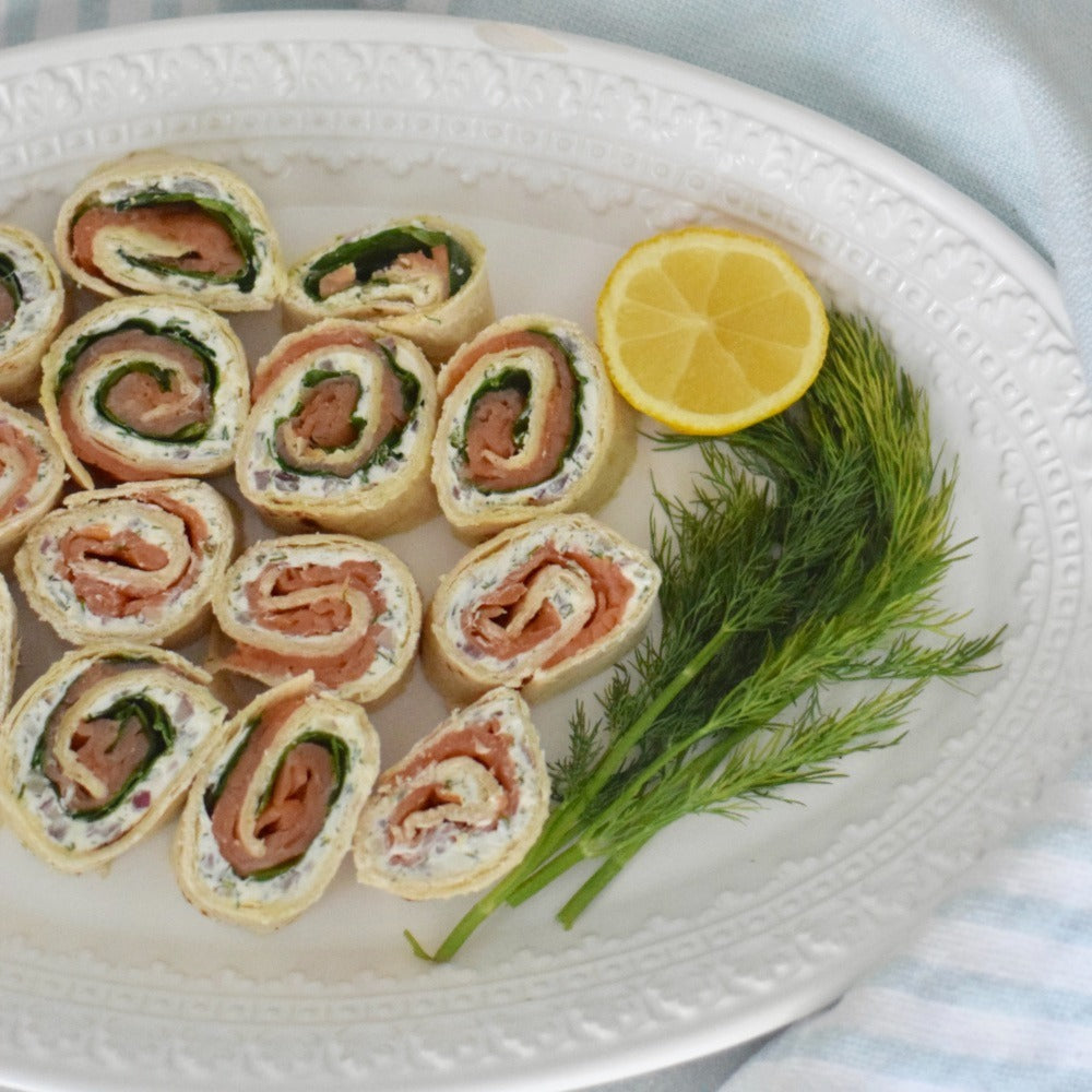 Smoked Salmon Pinwheels