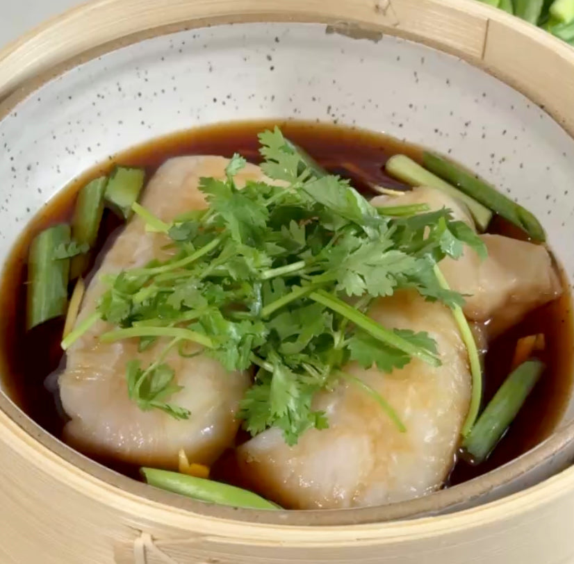 Soy Steamed Cod