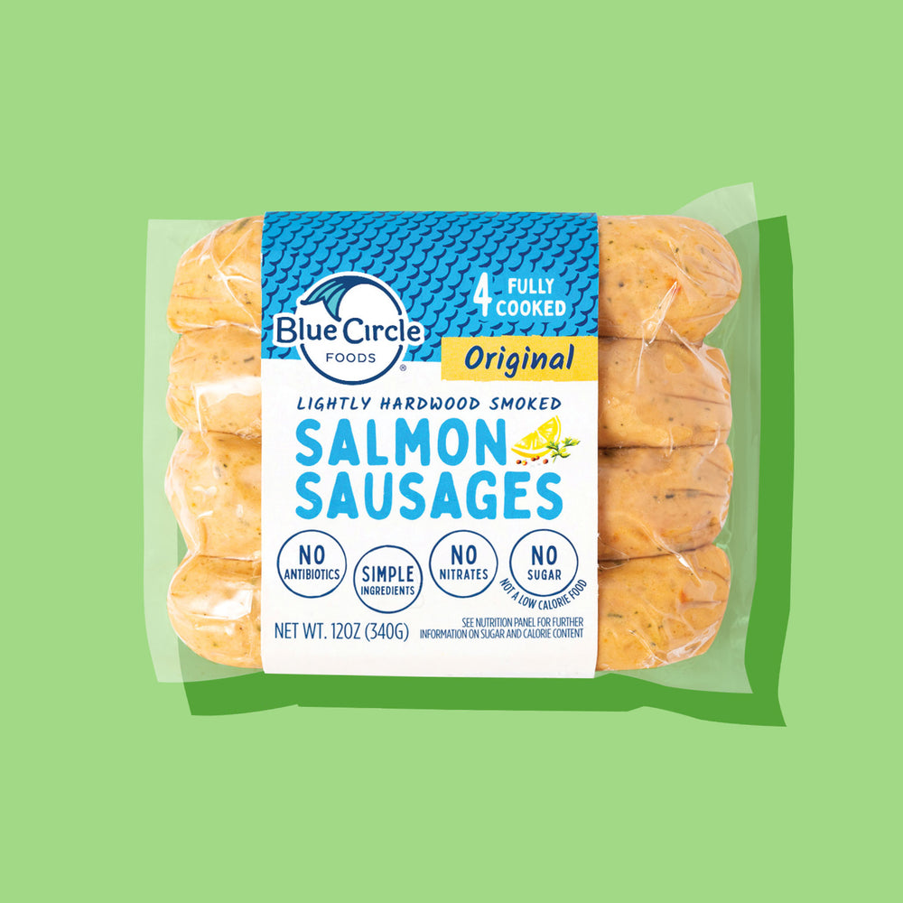 
                  
                    Original Salmon Sausages
                  
                