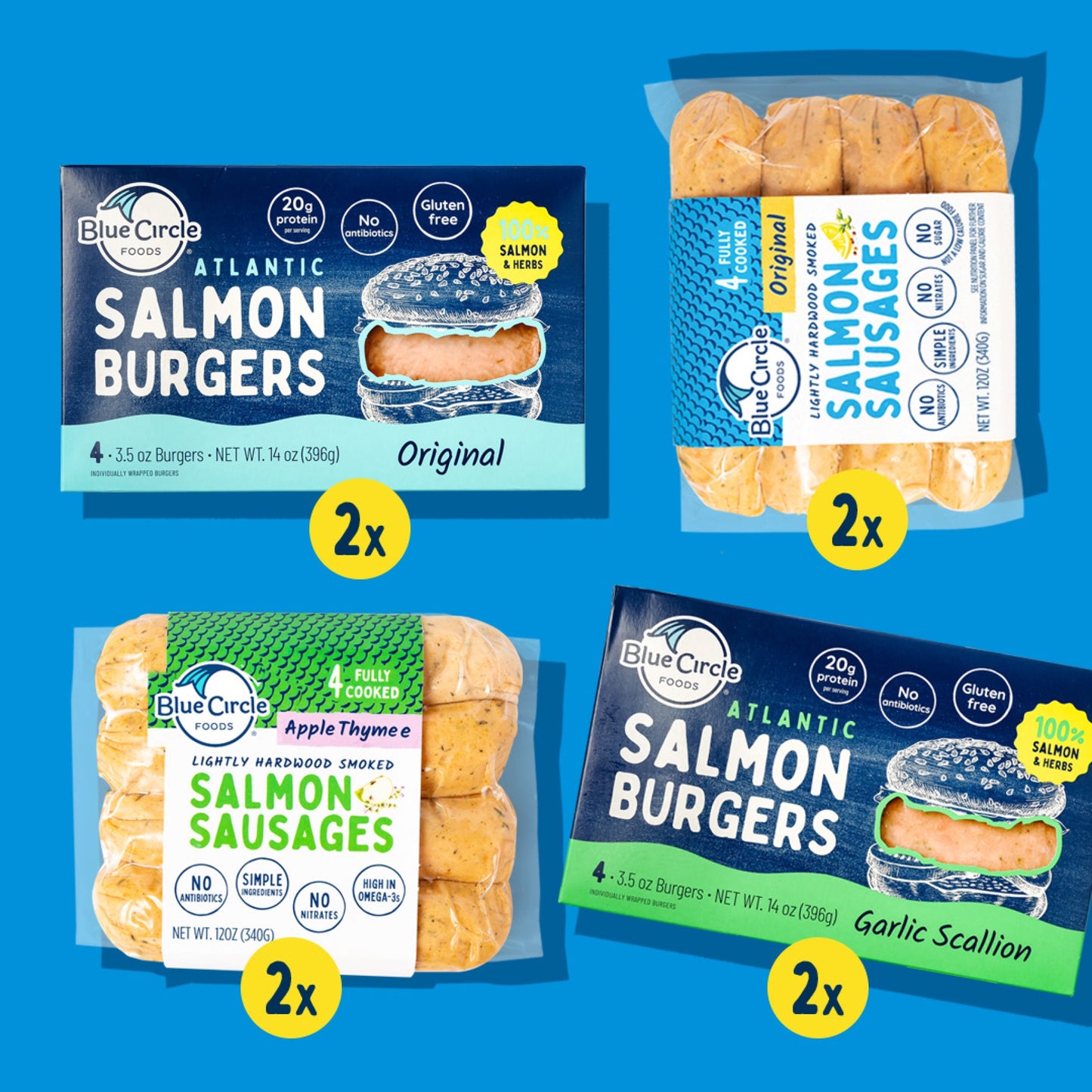 Blue Circle Rolls Out Frozen Atlantic Salmon Burgers for Direct-to-Consumer  Shipping, 2021-07-23