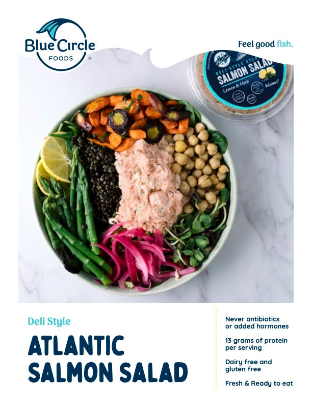 Salmon Salad Sell Sheet Cover