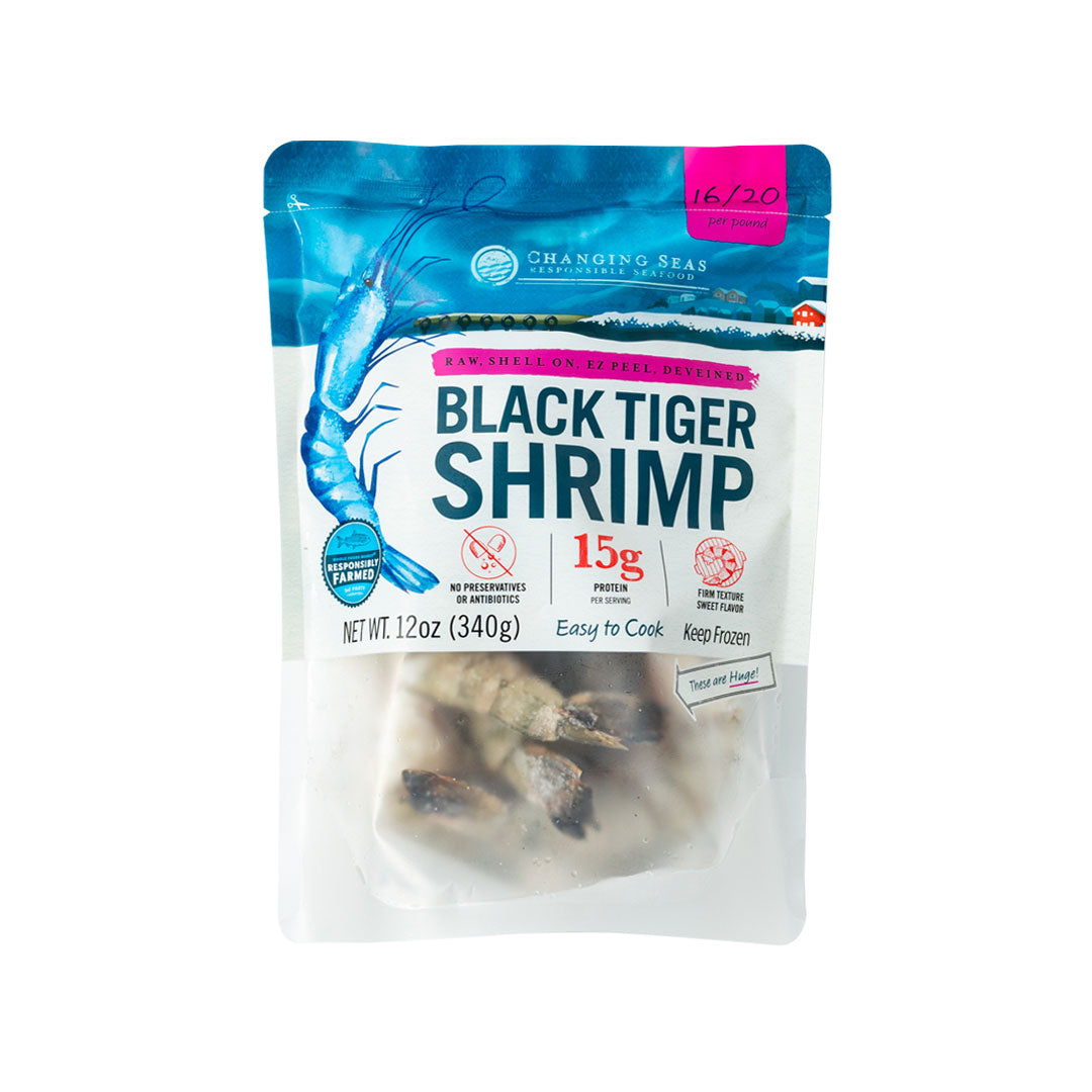changing seas black tiger shrimp 