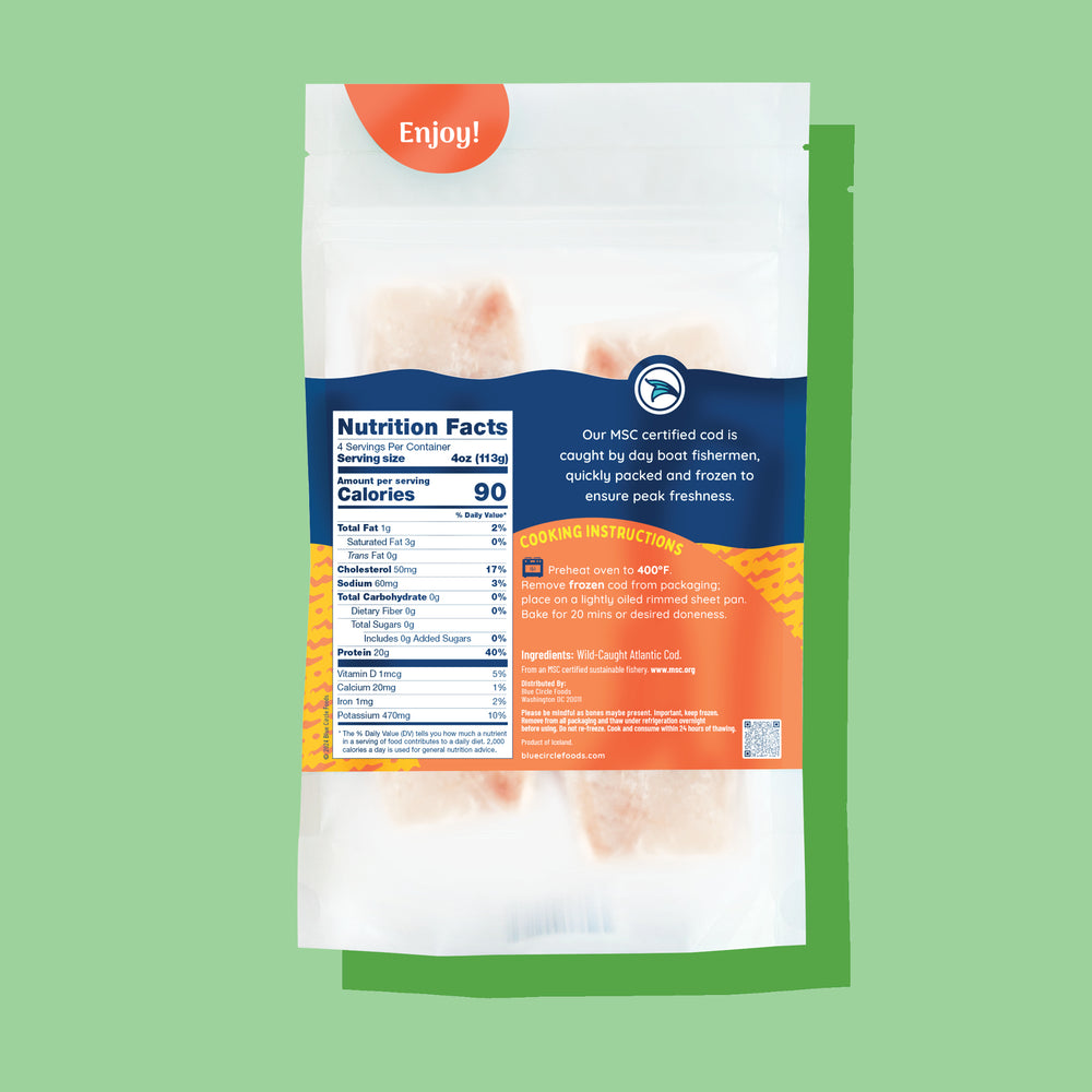Wild-Caught Icelandic Cod