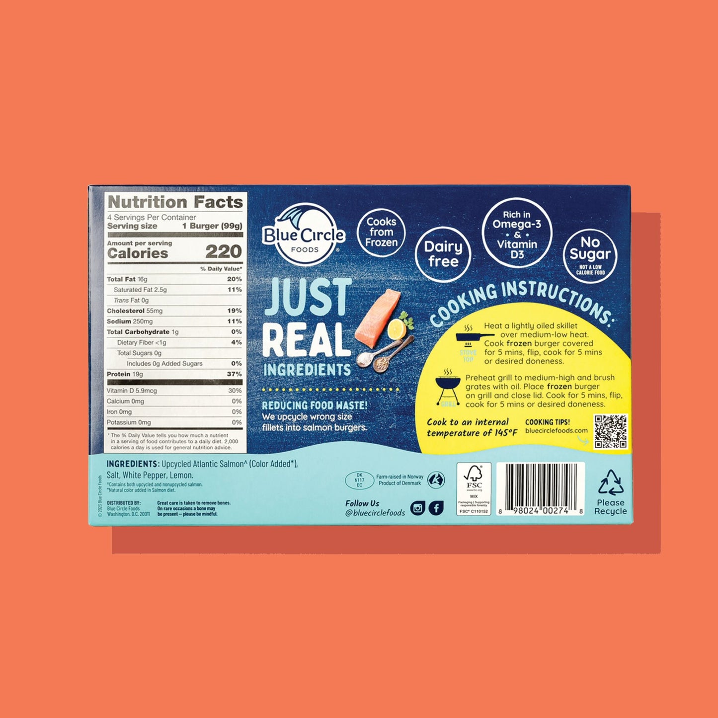 
                  
                    Original Salmon Burgers
                  
                