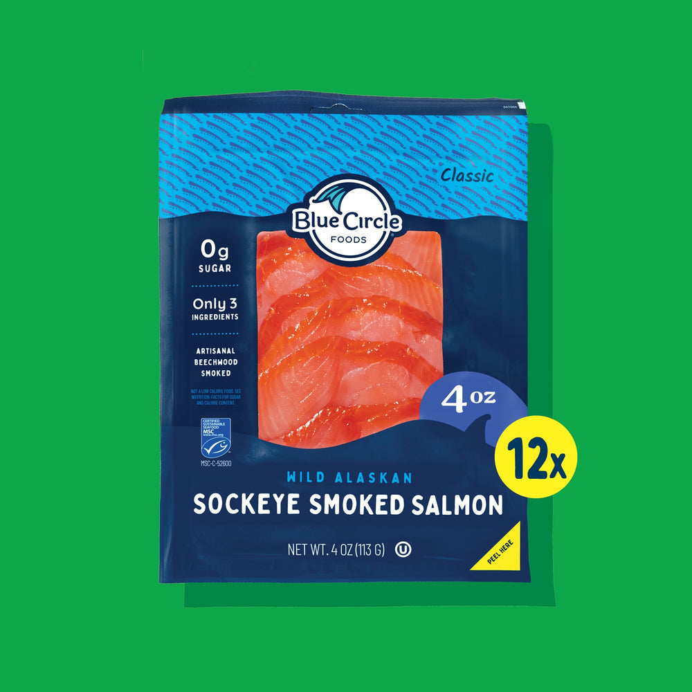 Smoked Wild Alaskan Sockeye Case