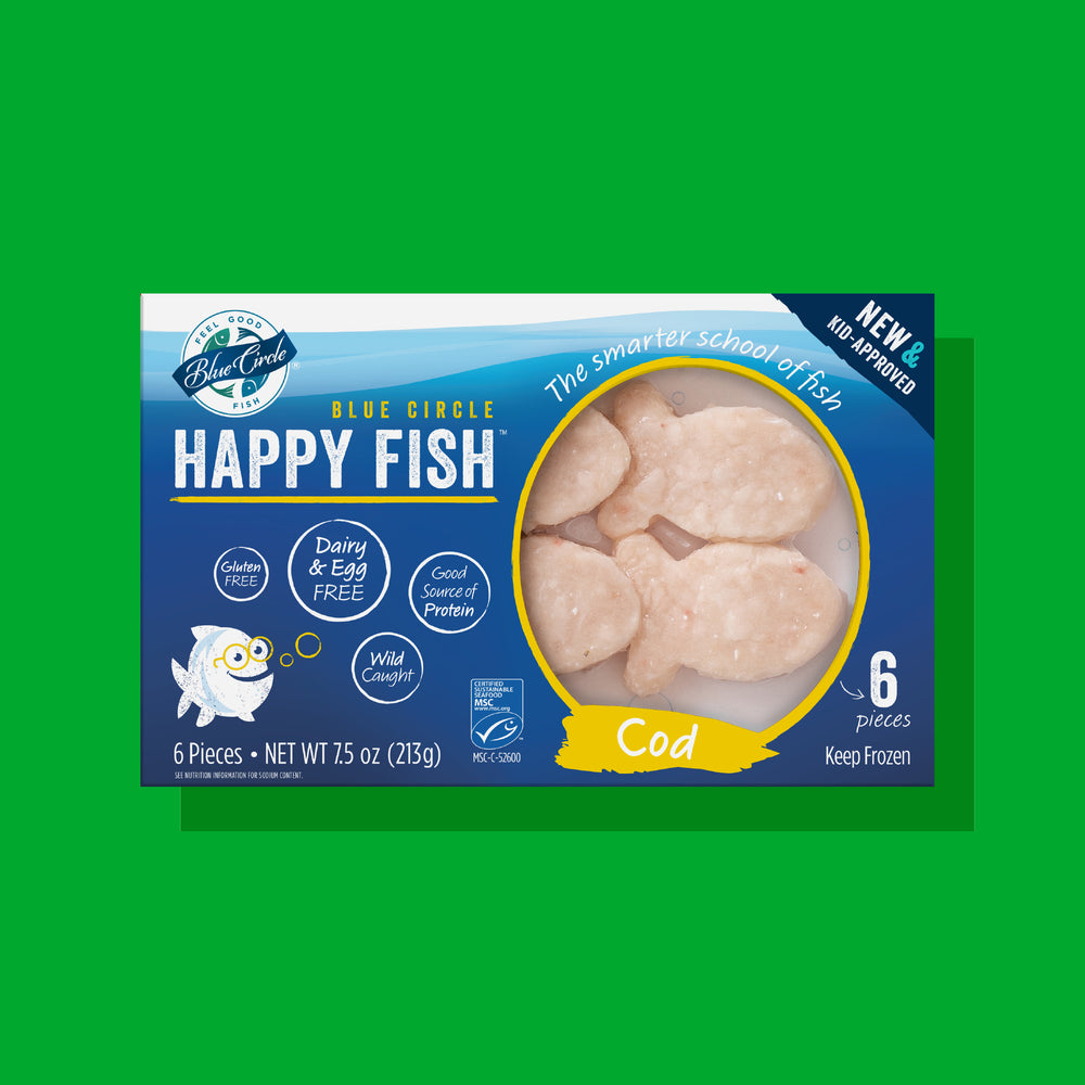 Blue Circle Foods Happy Fish Cod Front Image