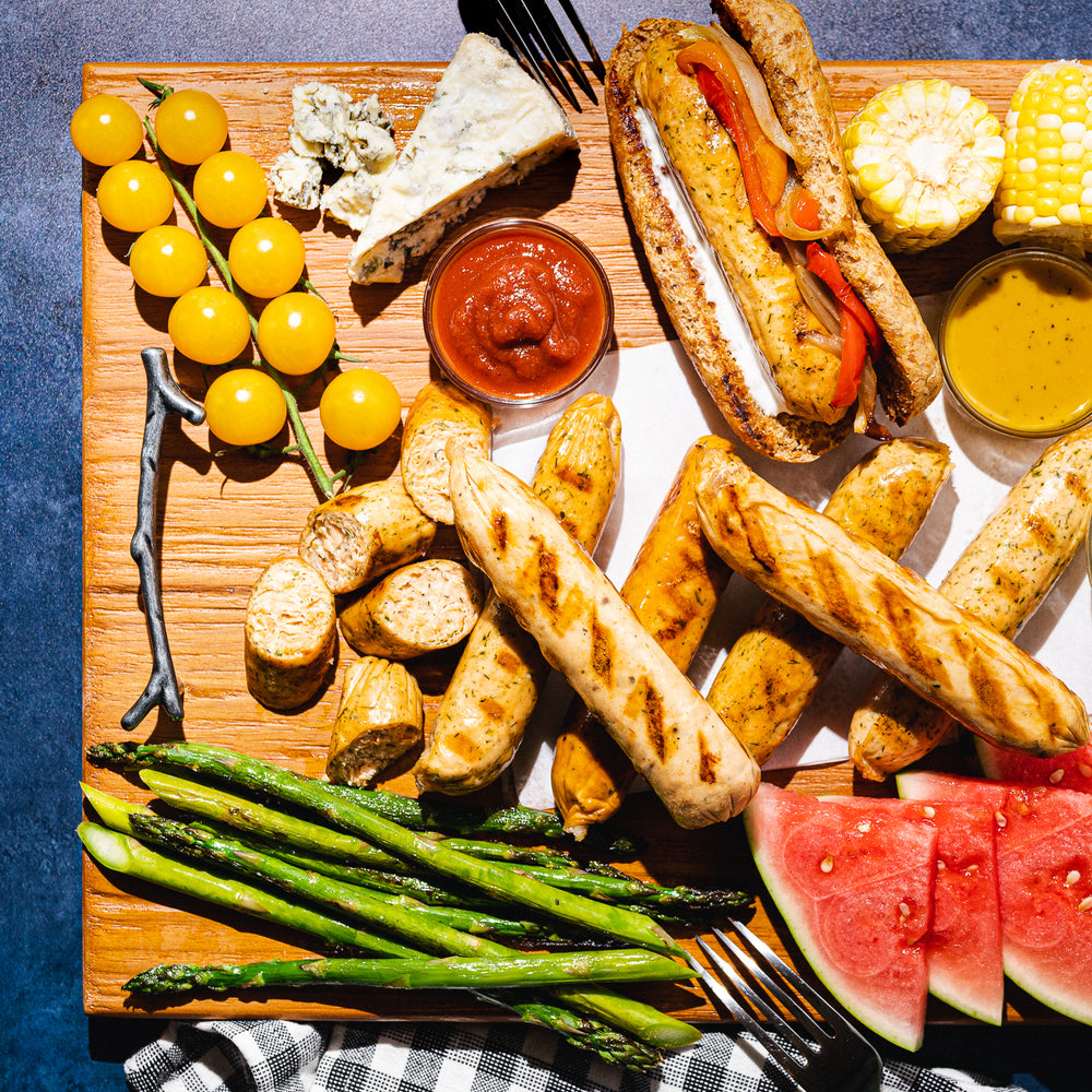 Lemon Dill Salmon Sausages
